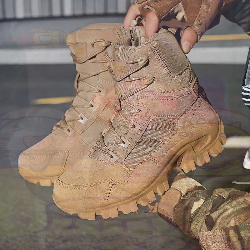 Luxury Lifestyle Outfit - Tan Long Barrel Deadlift Casual Sneakers