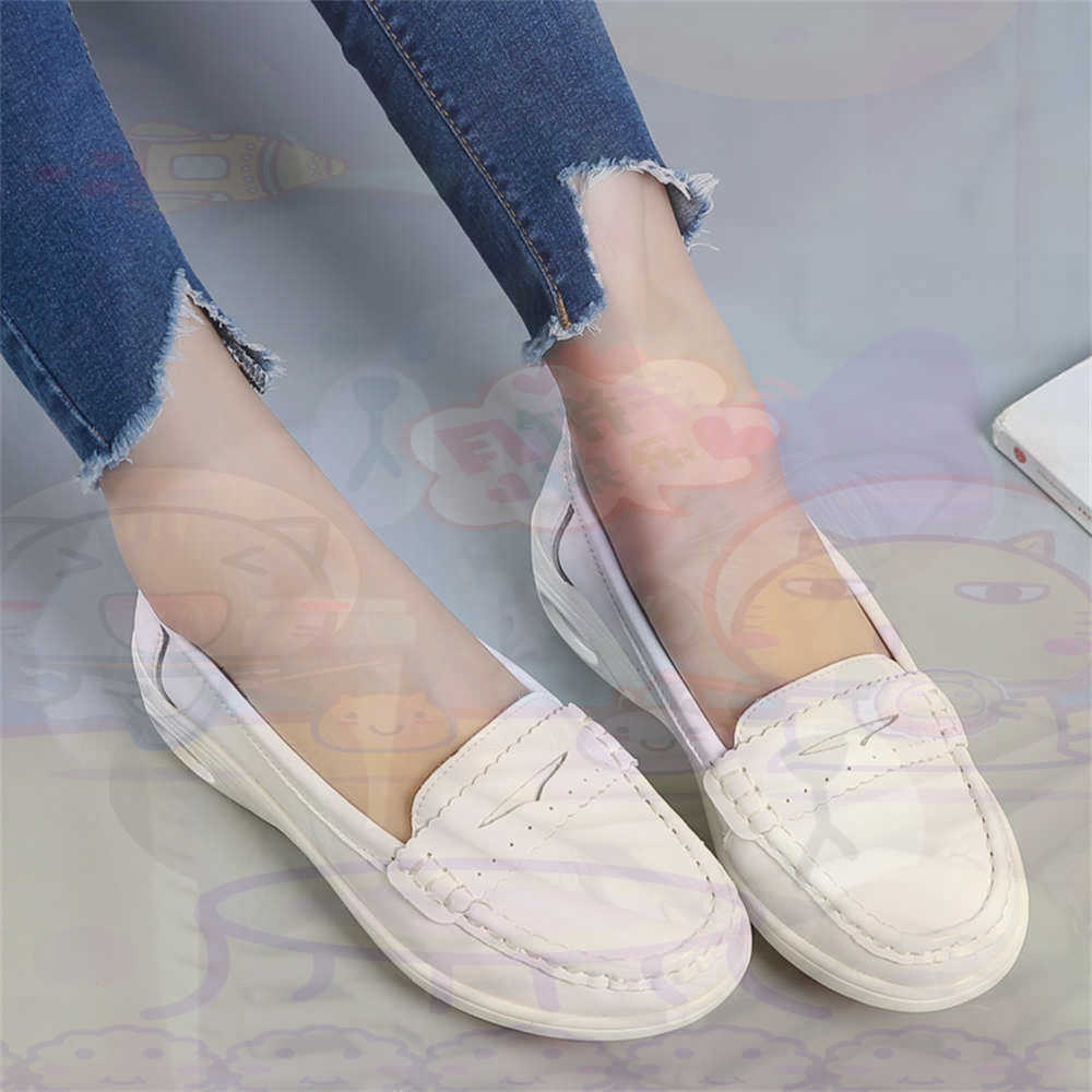 Luxury Lifestyle Outfit - Weiche Slip-on Damen Große Größe Schuhe