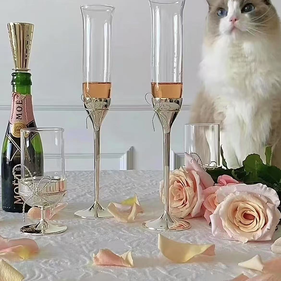 Liebesknoten Champagnerglas Pa – Crystal Wine Glass Bewertung und Preis