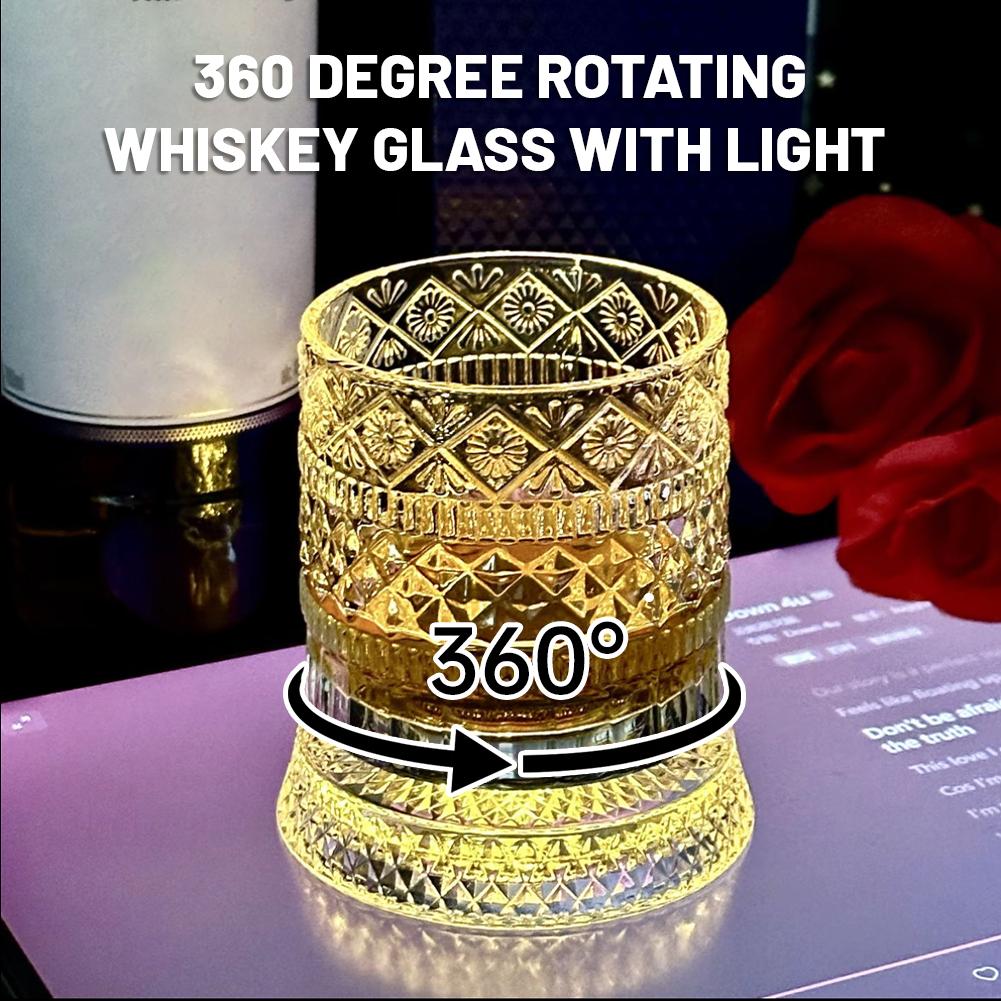 Rotierendes Whiskyglas Kreativ – Crystal Wine Glass Bewertung und Preis