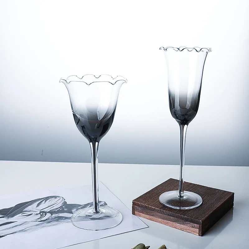 Kreatives, luxuriöses, steifes – Crystal Wine Glass Bewertung und Preis
