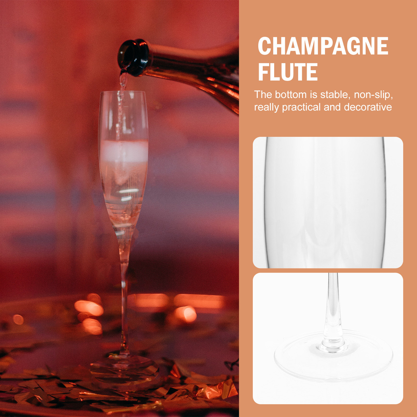 2 Stück Glasbecher, exquisite  – Crystal Wine Glass Bewertung und Preis
